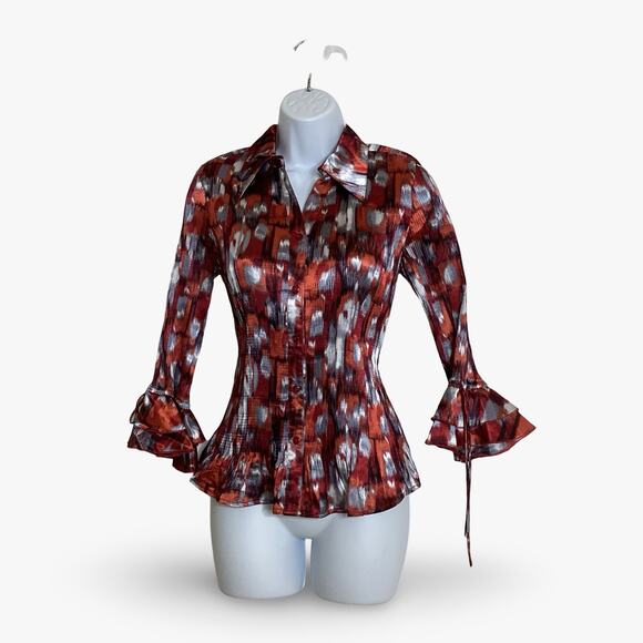 Essentials by Milano Blouse - Picture 1 of 7